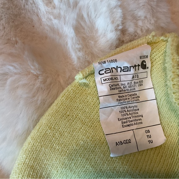 Carhartt Lemon Beanie Knit Hat - Picture 7 of 7